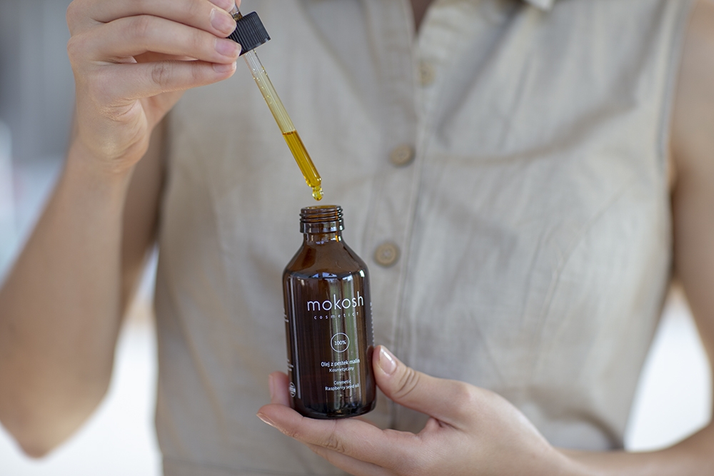 Mokosh Cosmetic Raspberry Seed Oil Olej z pestek malin Bio, nierafinowany, kosmetyczny 100 ml