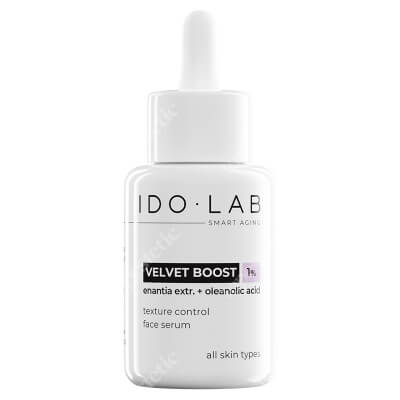 Ido Lab Velvet Boost Texture Control Face Serum Wygładzające i rozjaśniające serum 30 ml