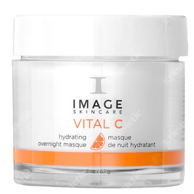 Image Skincare Vital C Hydrating Overnight Masque Komfortowa żelowa maska intensywnie rozświetlająca i wygładzająca 57 g