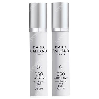 Maria Galland Day and Night Eye Care Duo (550) Rozświetlające i regenerujące DUO na okolice oczu 2 x 10 ml