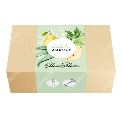 Olivia Plum Audrey Beauty Box ZESTAW Esencja tonizująca 50 ml + Roller z jadeitu 1 szt.