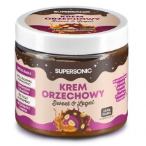 Supersonic Protein Spread Krem orzechowy o smaku czekolady i karmelu z kawałkami orzechów 160 g