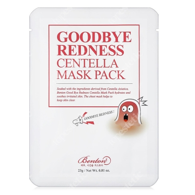 Benton Goodbye Redness Centella Mask Pack Maska łagodząca podrażnienia 1 szt.