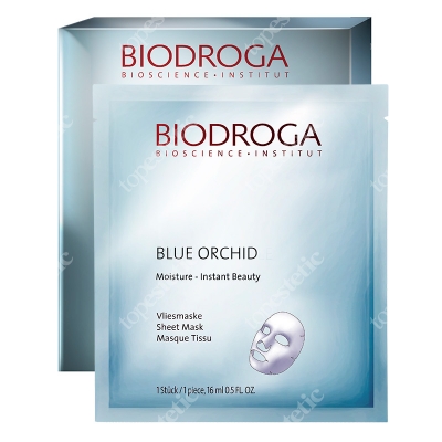 Biodroga Bioscience Blue Orchid Moisture Sheet Mask Maska nawilżająca 3 x 16 ml
