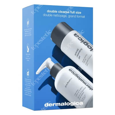 Dermalogica Double Cleanse Full Size ZESTAW Lekki olejek oczyszczający 150 ml + Żel do mycia twarzy 250 ml