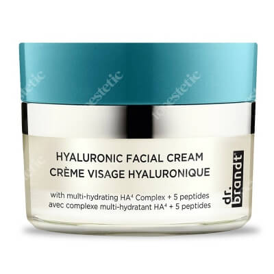 Dr Brandt Hyaluronic Facial Cream Krem do twarzy z kwasem hialuronowym i peptydami 50 g