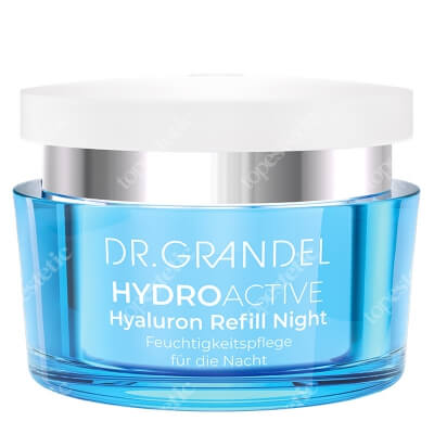 Dr Grandel Hyaluron Refill Night Krem z kwasem hialuronowym nawilżająco-ujędrniający na noc 50 ml