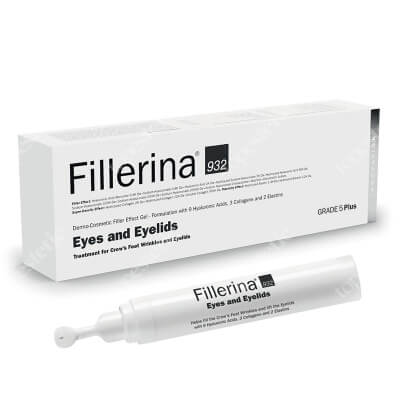 Fillerina Eyes and Eyelids Grade 5+ Wypełniacz dermokosmetyczny do konturu oczu i powiek (stopień 5+) 15 ml