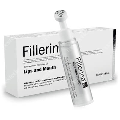 Fillerina Mouth and Lips Grade 4+ Wypełniacz dermokosmetyczny zwiekszający objętość i poprawiający kontur ust (stopień 4+) 7 ml