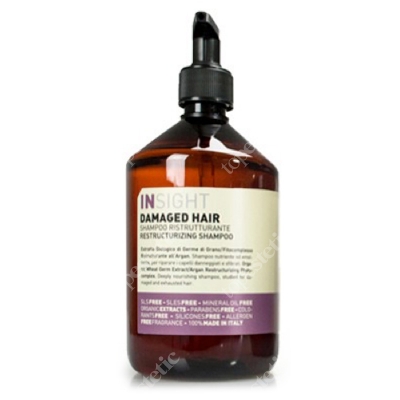 InSight Damaged Hair Restructurizing Shampoo Szampon odbudowujący do włosów zniszczonych 400 ml