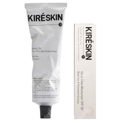 Kire Skin Clean And Protect Set ZESTAW Żel oczyszczający 100 ml + Krem ochronny 50 ml