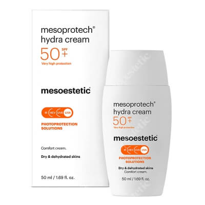 Mesoestetic Mesoprotech® Hydra Cream SPF 50+ Bardzo wysoka ochrona przeciwsłoneczna UVA i UVB 50 ml