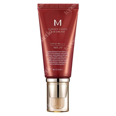 Missha M Perfect Cover BB Cream SPF 42/PA+++ Krem BB chroniący przed promieniami UV (No.27 kolor Honey Beige) 50 ml