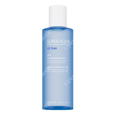 Missha Super Aqua Ice Tear Skin Tonik na bazie wody z lodowców 180 ml
