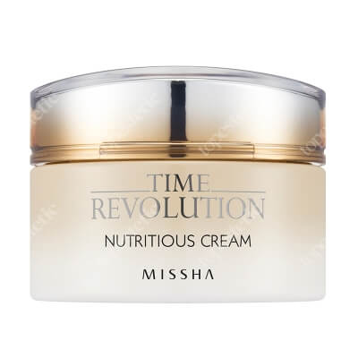 Missha Time Revolution Nutritious Cream Nawilżający krem na bazie czarnej soczewicy 50 ml