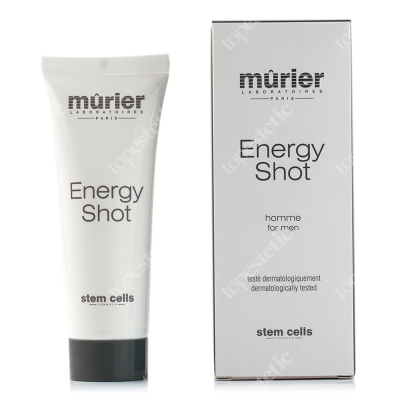 Murier Energy Shot Delikatny, rozświetlający krem dla mężczyzn z kwasem hialuronowym dzień/noc 50 ml