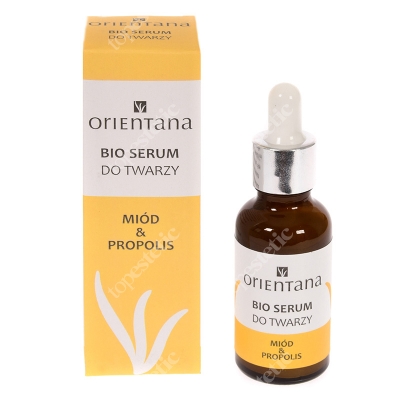Orientana Bio Serum Bio serum do twarzy - Miód i propolis 30 ml