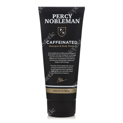 Percy Nobleman Coffeinated Shampoo Body Wash Szampon i żel pod prysznic 200 ml