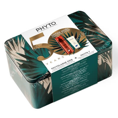 Phyto Phyto 7 & Phytolaque Soie ZESTAW Krem 50 ml + Spray utrwalający fryzurę 100 ml