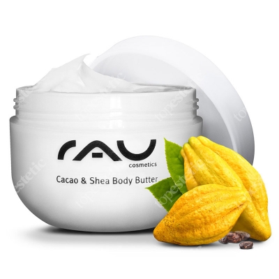 RAU Cosmetics Cacao & Shea Body Butter Cudownie miękka i aksamitna w dotyku skóra 200 ml