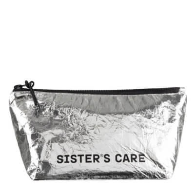 Sisters Aroma Sisters Care Cosmetic Bag Black Kosmetyczka z czarnymi zamkami 1 szt.