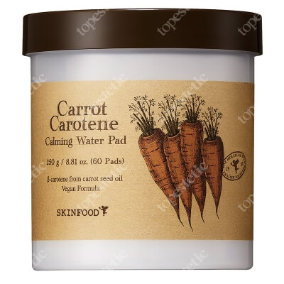 Skinfood Carrot Carotene Calming Water Pad Nawilżające płatki do twarzy 250 g