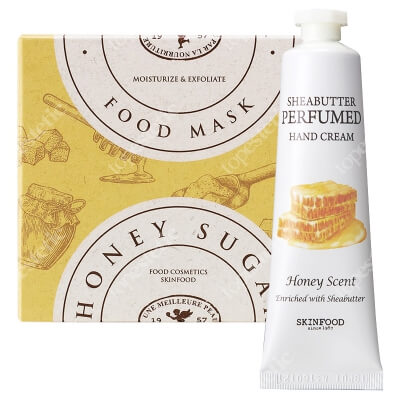 Skinfood Honey Set ZESTAW Maska do twarzy 120 g + Krem do rąk 30 ml