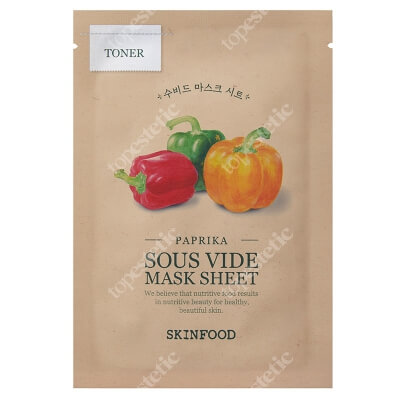 Skinfood Paprika Sous Vide Mask Sheet Maseczka w płachcie - papryka 20 g