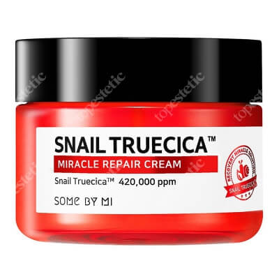 Some By Mi Snail Truecica Miracle Repair Cream Krem rewitalizujący z mucyną z czarnego ślimaka 60 ml