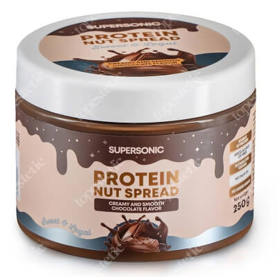 Supersonic Protein Nut Spread Krem orzechowy - Aksamitna czekolada 250 g