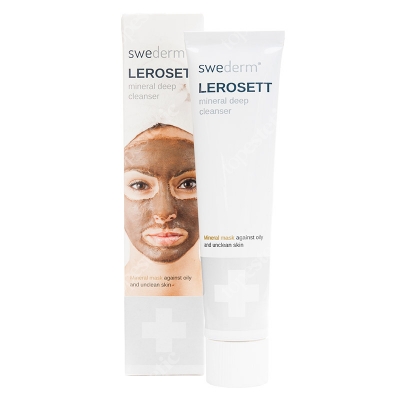 Swederm Lerosett Mineral Deep Cleanser Oczyszczająca maska z glinki wulkanicznej 70 ml