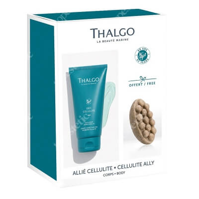 Thalgo Cellulite Ally Gift Set ZESTAW Peelingujące mydełko morskie 150 g + Żel na uporczywy cellulit 150 ml