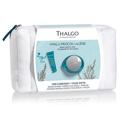 Thalgo Hyalu - Procollagene Set ZESTAW Korygujący przeciwzmarszczkowy żel-krem 50 ml + Intensywne serum korygujące zmarszczki 10 ml