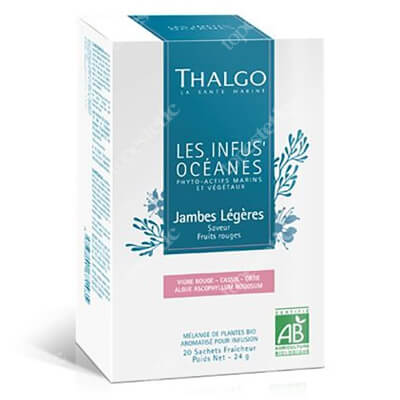 Thalgo Les Infus' Oceanes Bio Light Legs Organiczna herbata na zmęczone i „ciężkie” nogi 20 szt