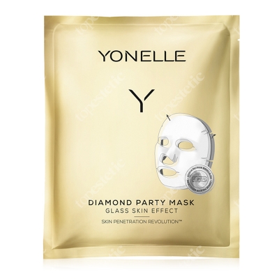 Yonelle Diamond Party Mask Diamentowa maska bankietowa 3 szt.
