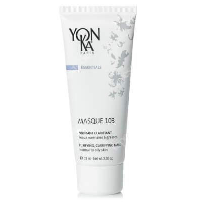 Yonka Masque 103 Maska oczyszczająco-detoksykująca do skórny normalnej i tłustej 75 ml